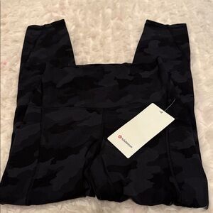 Lululemon leggings camouflage black